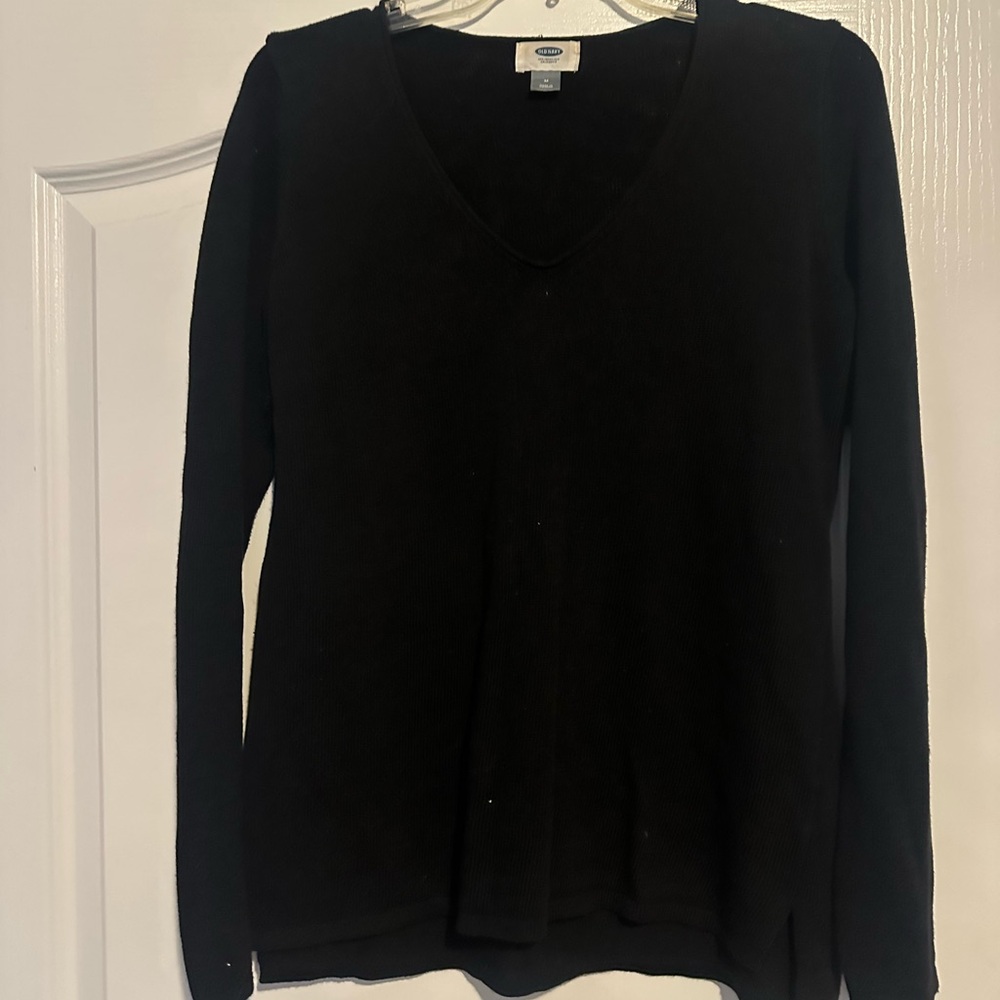 Old Navy Black Long Sleeve Top